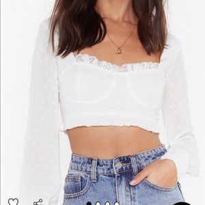 Cupped Square Shirt NWT